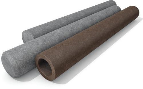 Palo tondo  con punta diametro 8cm in plastica riciclata - AlpenPlay